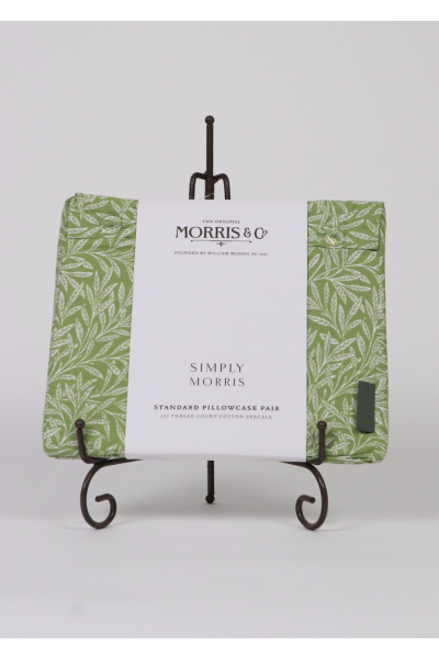 Morris & Co Simply Morris Willow Bough Standard Pillowcase (2)